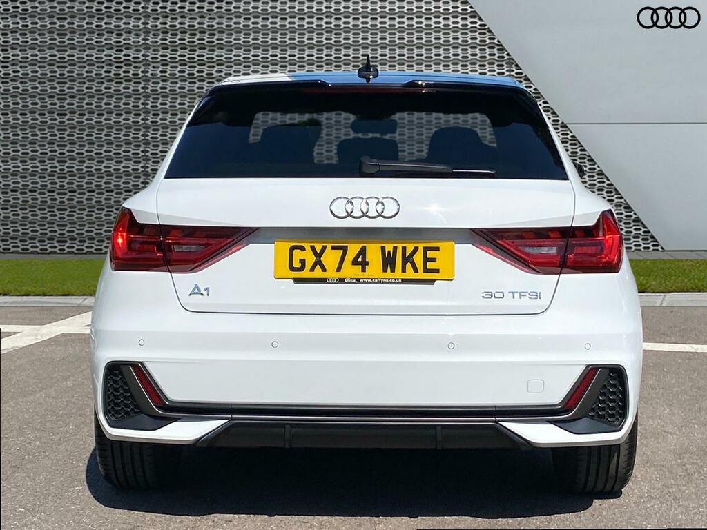 Audi A1 S Line 30 Tfsi 116 Ps 6-Speed GX74WKE White #4