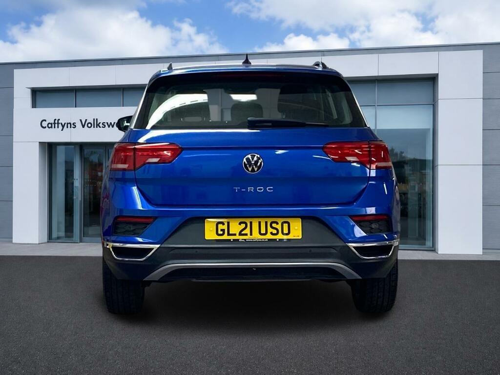 Volkswagen T-Roc 1.5 Tsi Evo Se Dsg GL21USO Blue #4