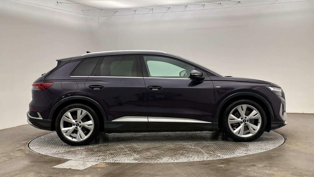 Audi Q4 E Tron 40 S Line 82Kwh Purple #3