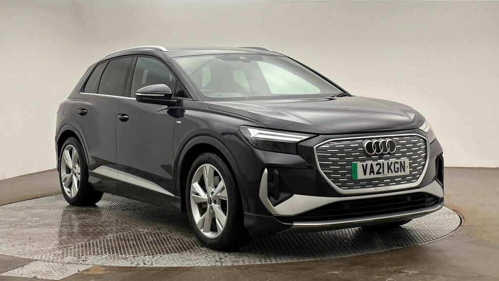 Audi Q4 E Tron 40 S Line 82Kwh Purple