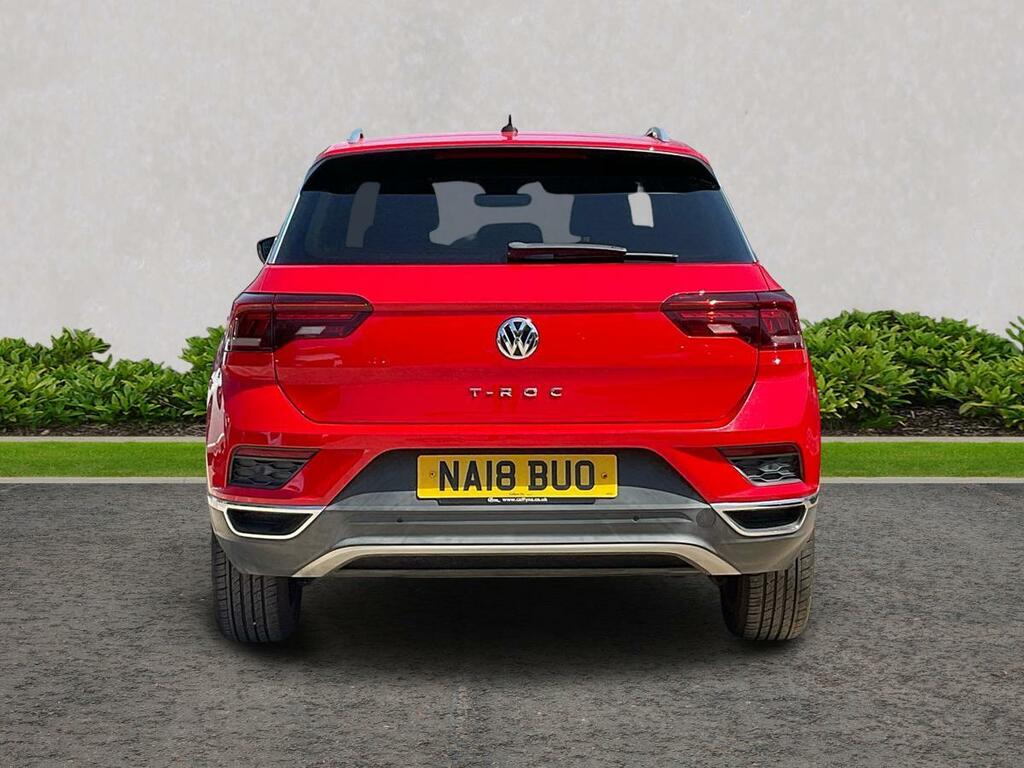 Volkswagen T-Roc 1.5 Tsi Evo Sel Euro 6 Ss NA18BUO Red #4