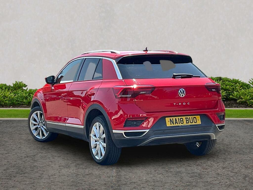 Volkswagen T-Roc 1.5 Tsi Evo Sel Euro 6 Ss NA18BUO Red #2