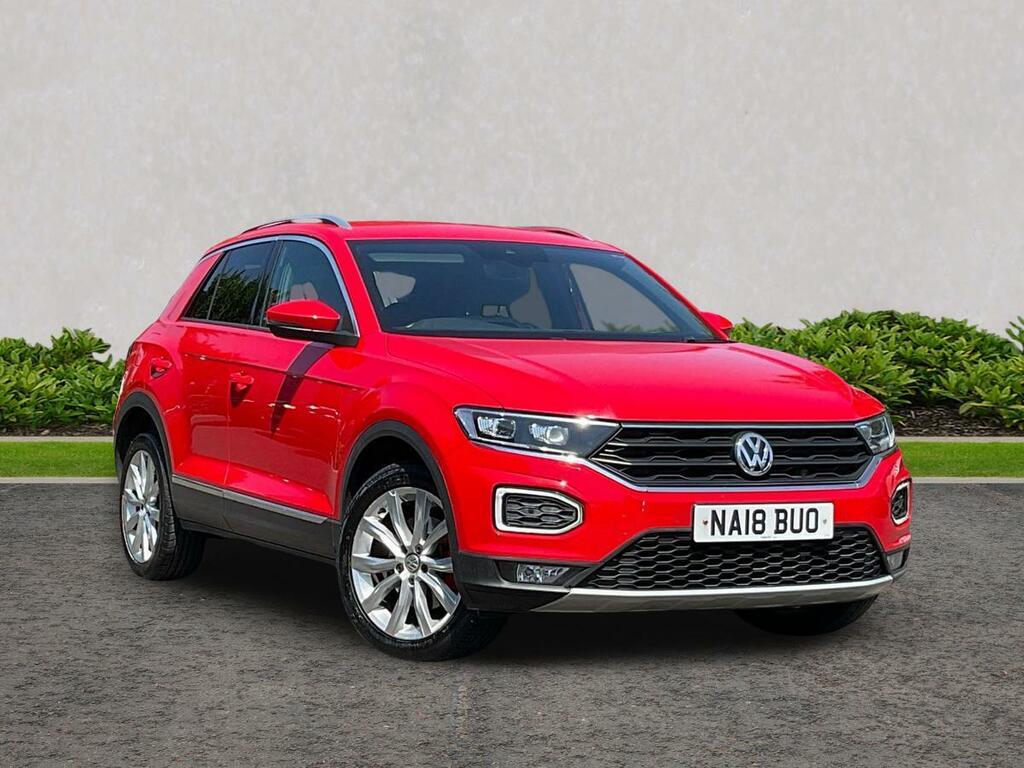 Volkswagen T-Roc 1.5 Tsi Evo Sel Euro 6 Ss NA18BUO Red