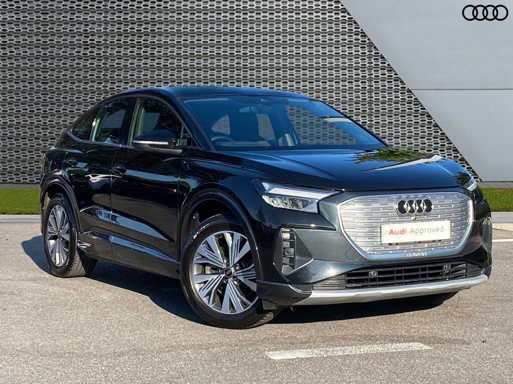 Audi Q4 E Tron Q4 Sportback O Sport 40 E-tron 15000 Kw PK24UDG Black