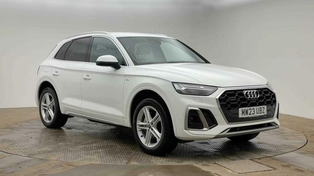 Audi Q5 S Line 50 Tfsi E Quattro 299 Ps S Tronic White