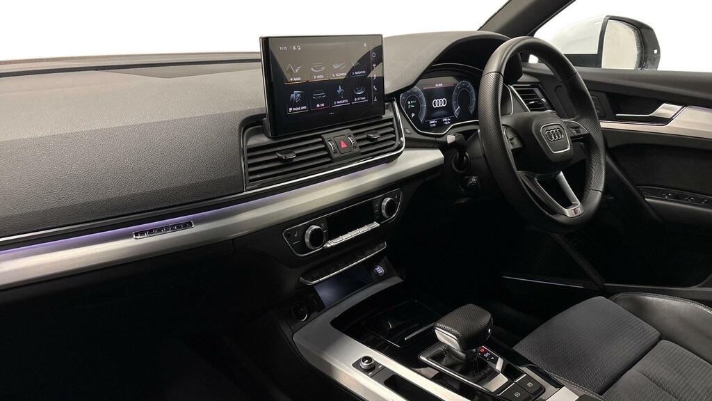 Audi Q5 S Line 50 Tfsi E Quattro 299 Ps S Tronic MW23UBZ White #6