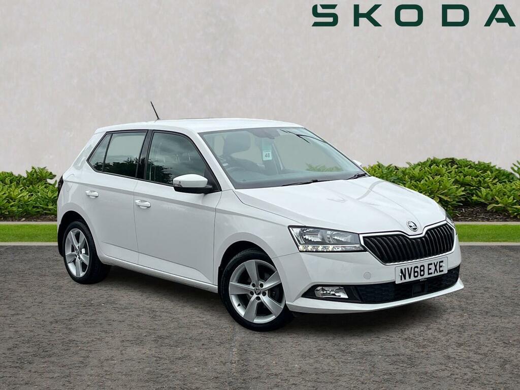 Skoda Fabia 1.0 Mpi 75 Se L White