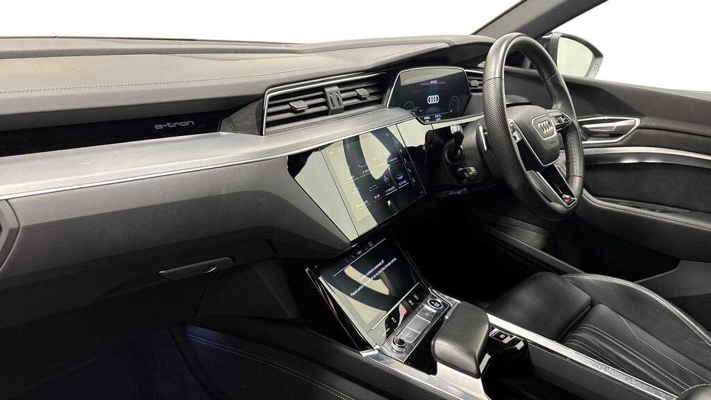 Audi E-tron 55 Black Edition Suv Quattro 95K Black #6