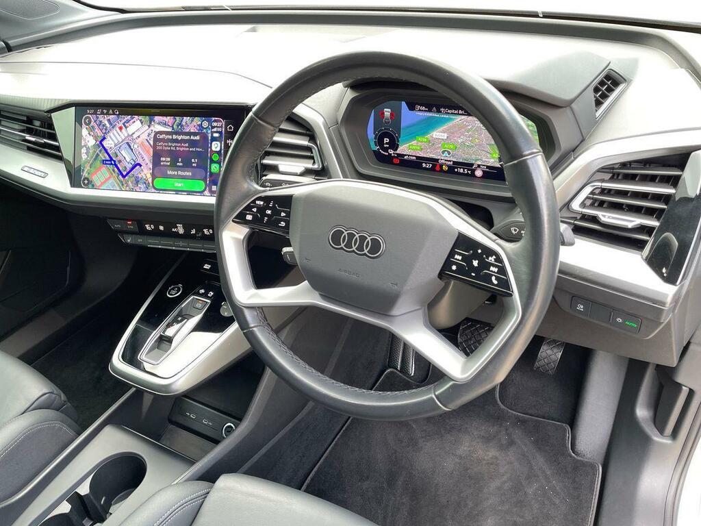 Audi Q4 E Tron Q4 Sport 45 E-tron 21000 Kw EJ73XEL White #6