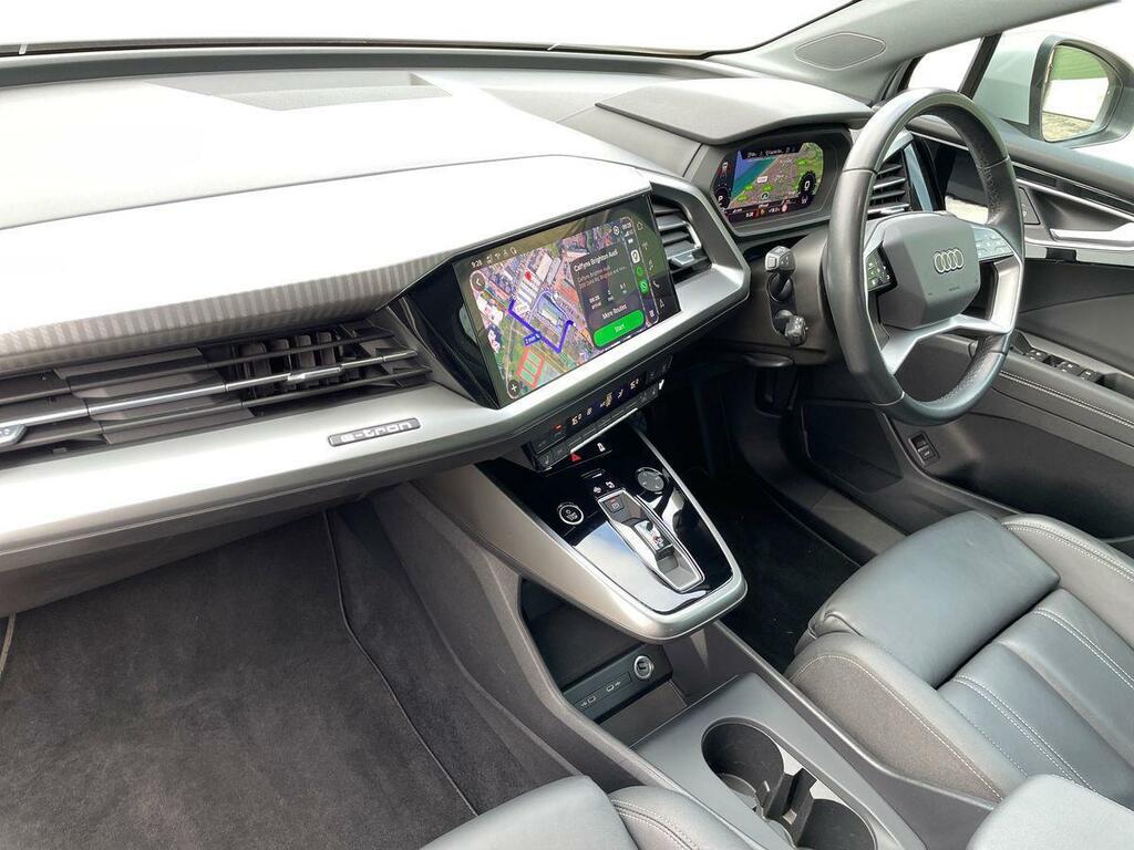Audi Q4 E Tron Q4 Sport 45 E-tron 21000 Kw EJ73XEL White #2