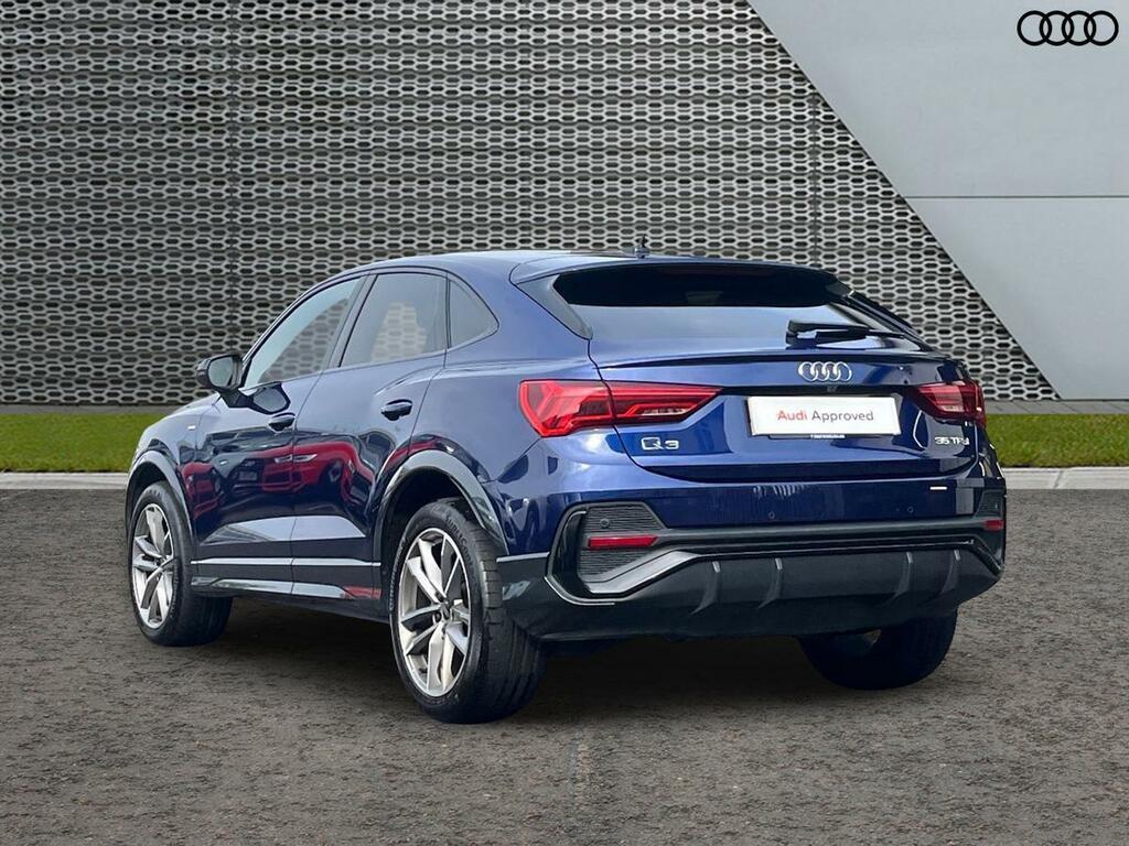 Audi Q3 1.5 Tfsi Cod 35 Black Edition Sportback S Tronic E Blue #2