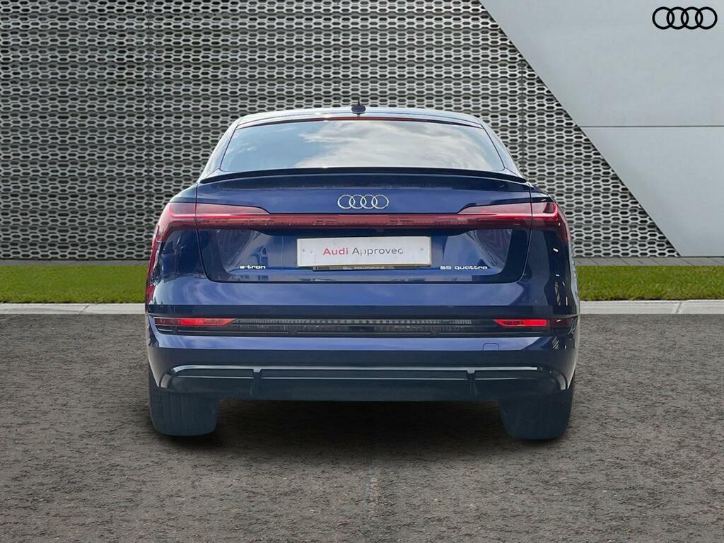 Audi E-tron 55 Launch Edition Sportback Quattro 95Kwh Blue #4