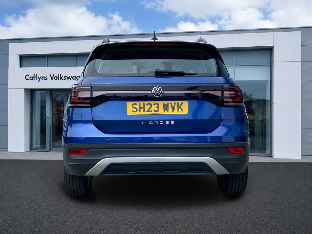 Volkswagen T-Cross 1.0 Tsi Se Blue #4