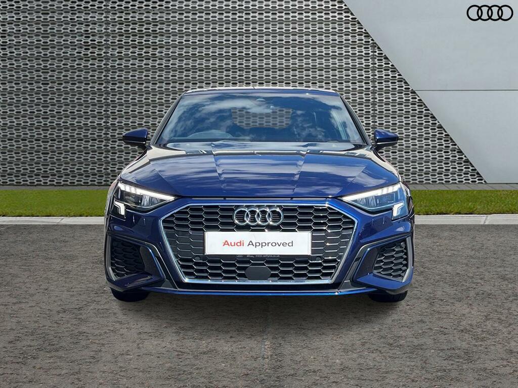 Audi A3 1.0 Tfsi 30 S Line Euro 6 Ss INA655E Blue #3