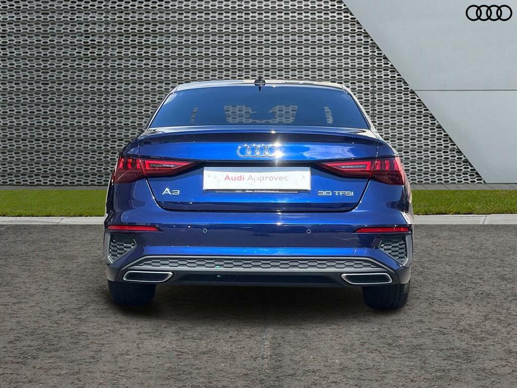 Audi A3 1.0 Tfsi 30 S Line Euro 6 Ss INA655E Blue #4