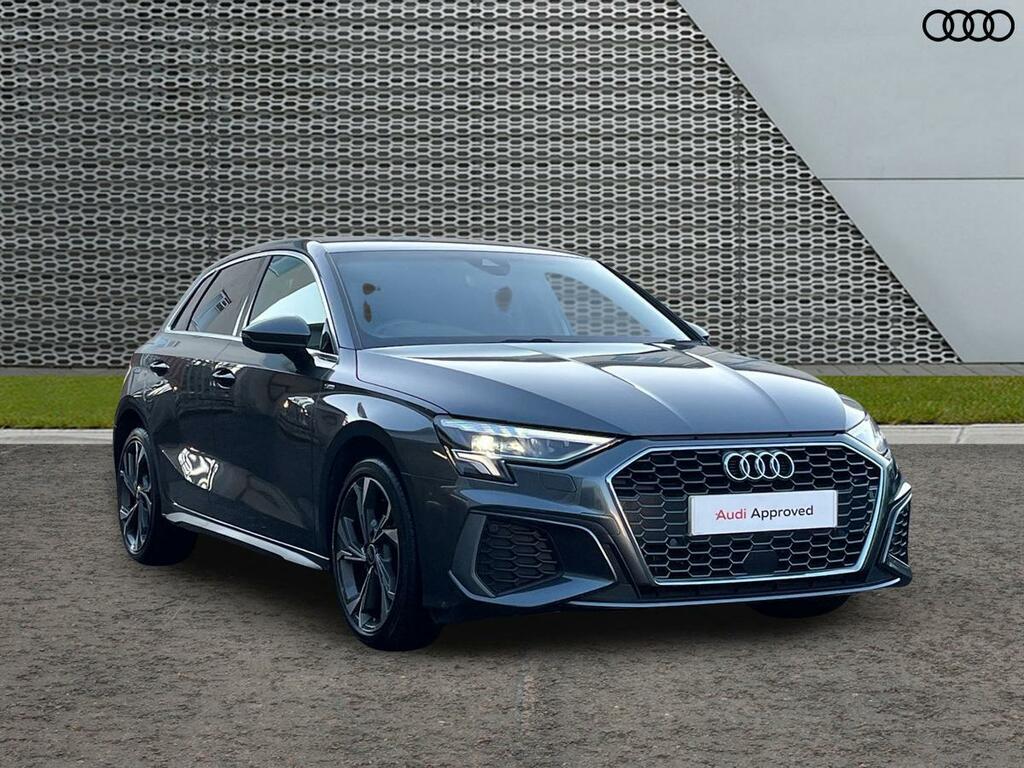 Audi A3 1.5 Tfsi 35 S Line Sportback S Tronic Euro 6 Ss Grey