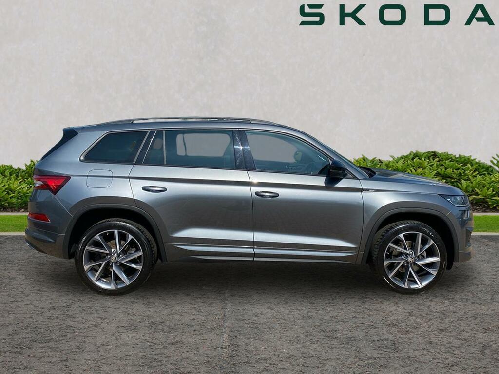Skoda Kodiaq 1.5 Tsi Act Sportline Dsg Euro 6 Ss 7 Seat Grey #5