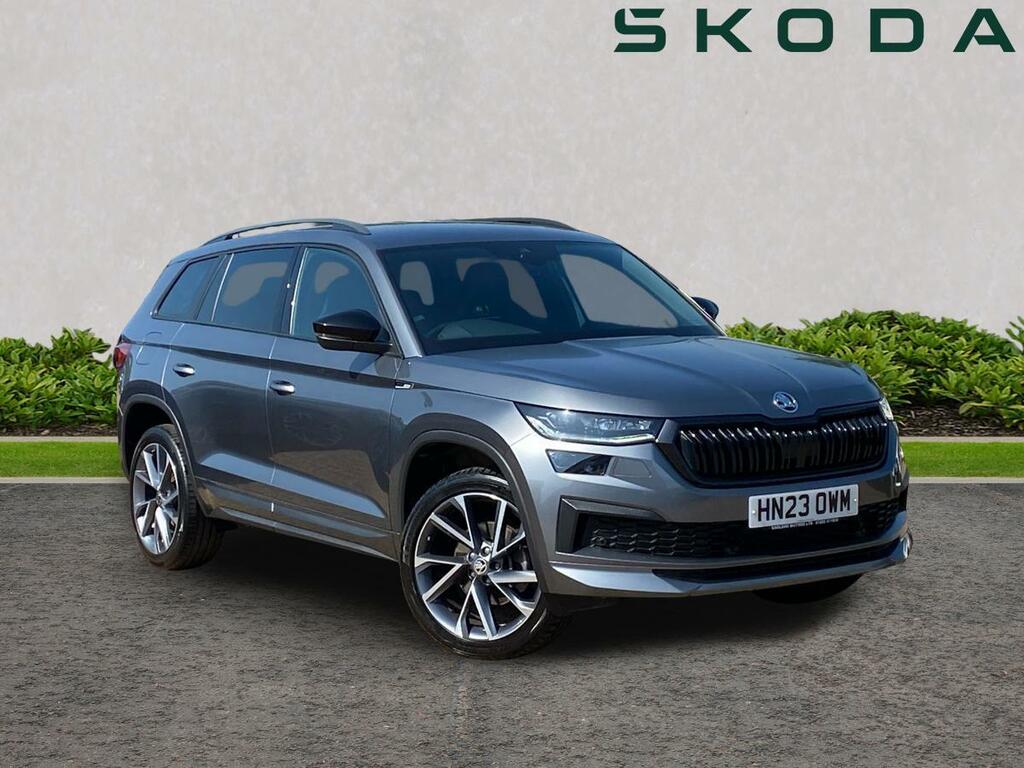 Skoda Kodiaq 1.5 Tsi Act Sportline Dsg Euro 6 Ss 7 Seat Grey