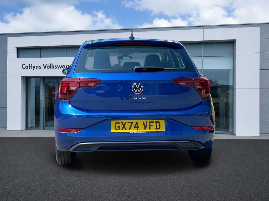 Volkswagen Polo 1.0 Life GX74VFD Blue #4
