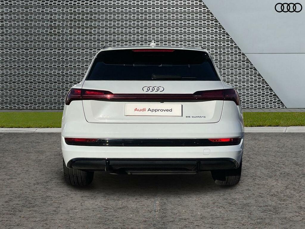 Audi E-tron 55 Black Edition Quattro 95Kwh 11Kw Char White #4