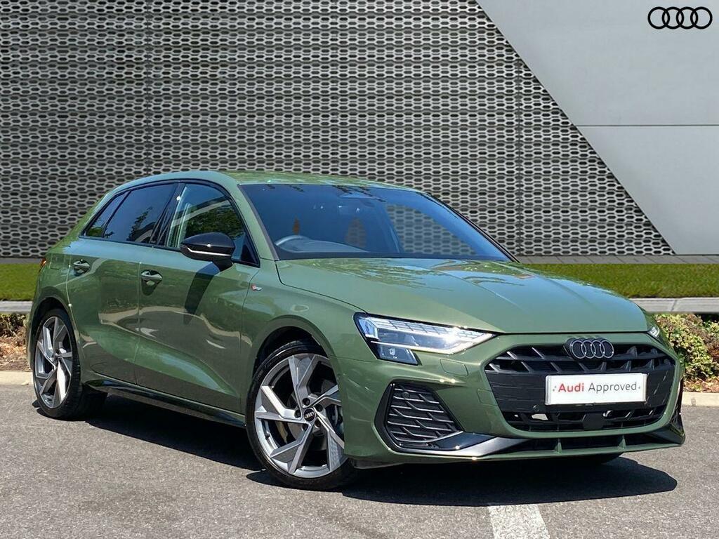 Audi A3 Black Edition Tfsi 150 Ps S Tronic GV75HSU Green