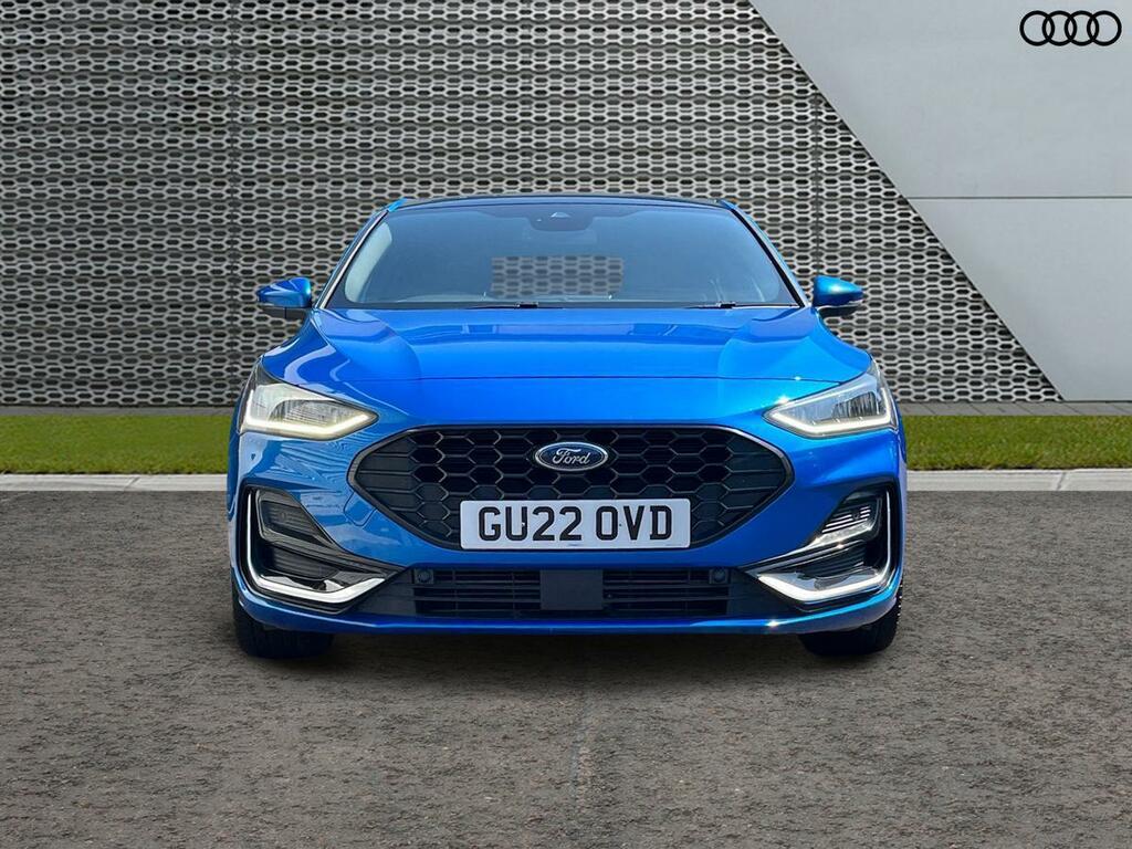 Ford Focus 1.0T Ecoboost Mhev St-line Vignale Euro 6 Ss GU22OVD Blue #3