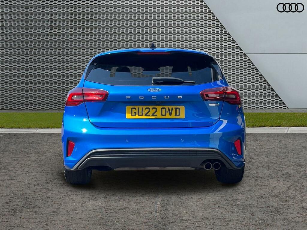Ford Focus 1.0T Ecoboost Mhev St-line Vignale Euro 6 Ss GU22OVD Blue #4