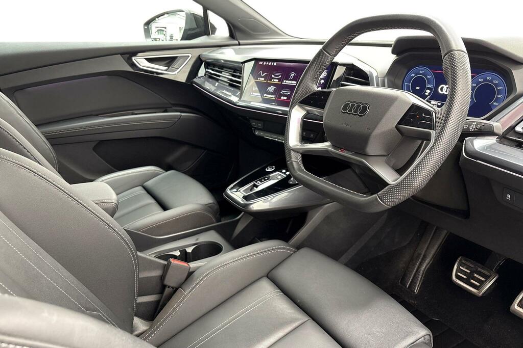 Audi Q4 E Tron 40 S Line Suv 63Kwh 204 Ps White #12
