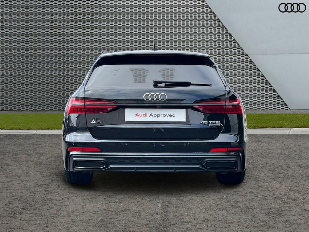 Audi A6 2.0 Tfsi 45 Black Edition Estate S Tron Black #4