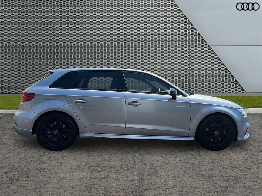 Audi S3 2.0 Tfsi Black Edition Sportback S Tronic Quattro Silver #5