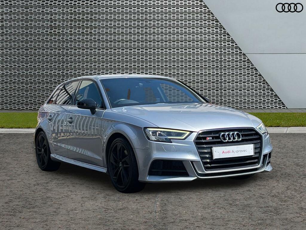 Audi S3 2.0 Tfsi Black Edition Sportback S Tronic Quattro Silver