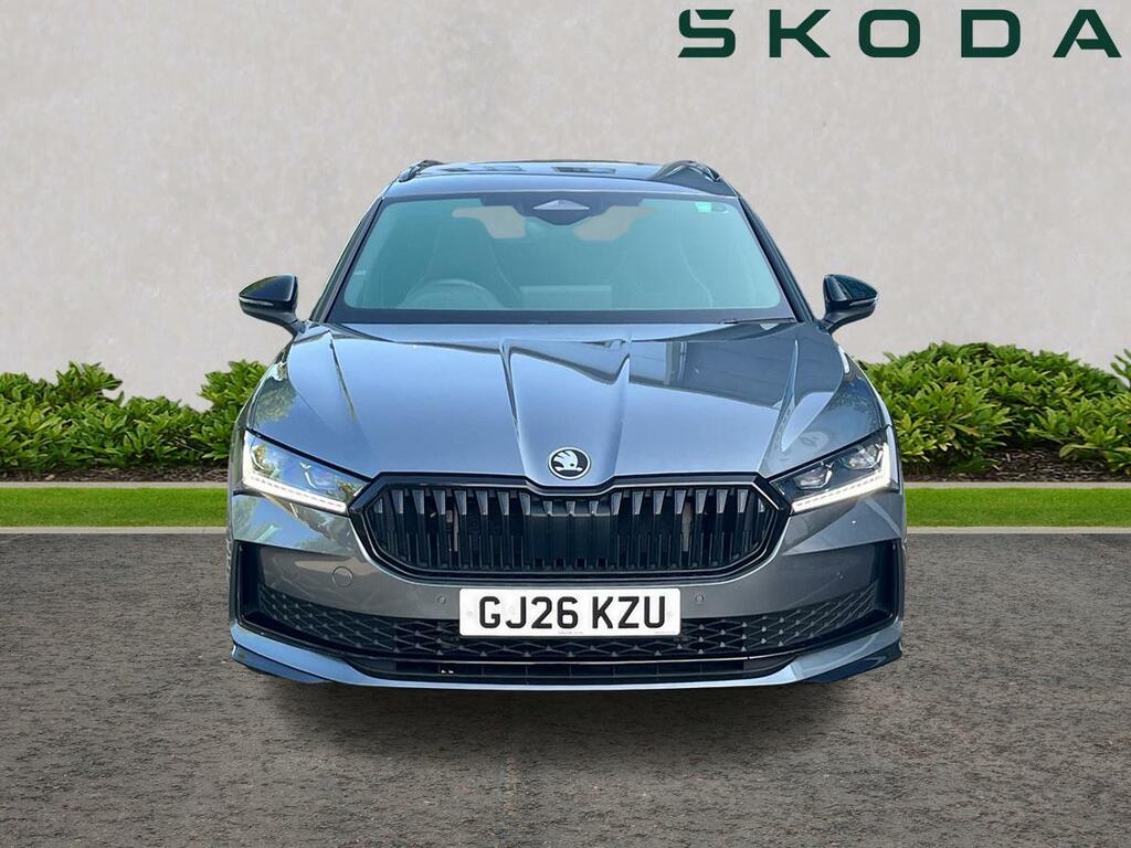 Skoda Superb 2.0 Tdi Sportline Dsg Grey #3
