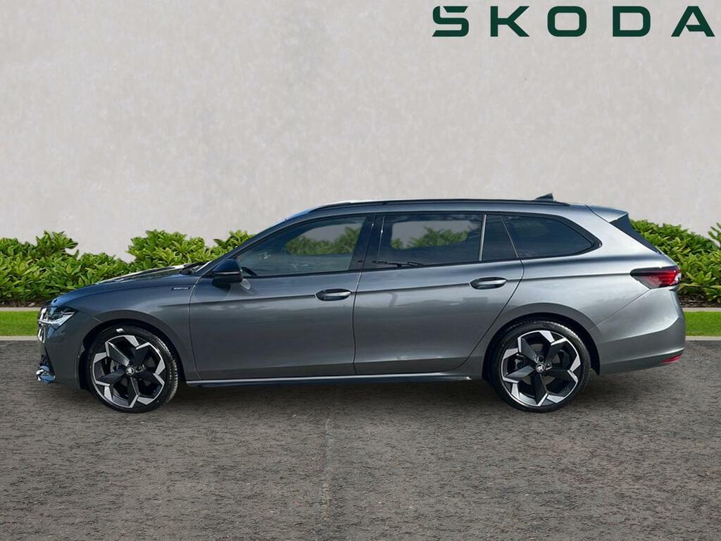 Skoda Superb 2.0 Tdi Sportline Dsg Grey #5