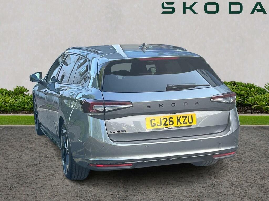 Skoda Superb 2.0 Tdi Sportline Dsg Grey #2