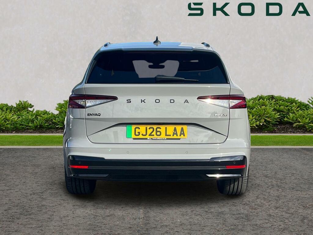 Skoda ENYAQ 210Kw 85X Sportline 82Kwh 4X4 Grey #4