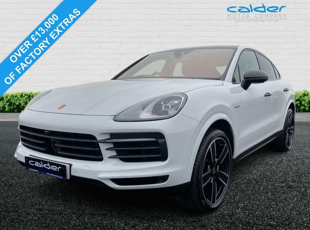 Porsche Cayenne 3.0 V6 E-hybrid 17.9Kwh Platinum Edition Coupe White