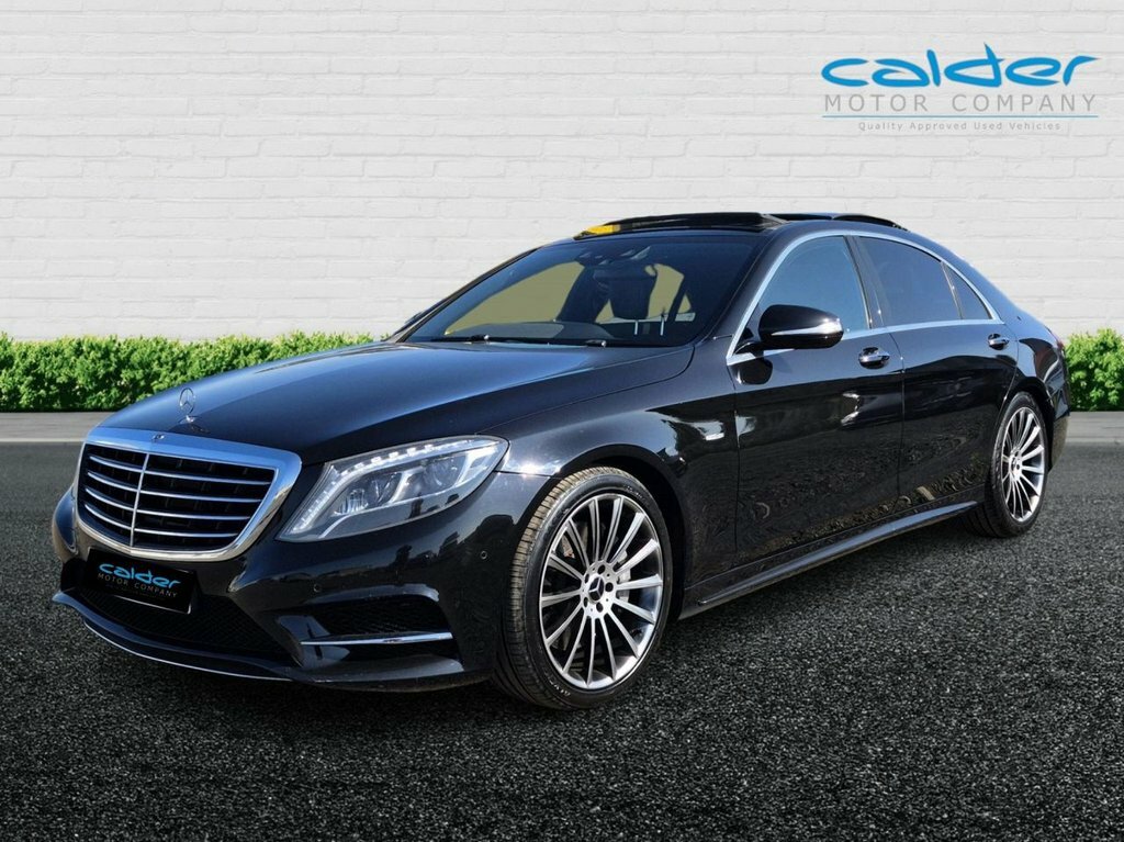 Mercedes-Benz S Class 3.0 S350ld V6 Amg Line Saloon G-tronic Black #6