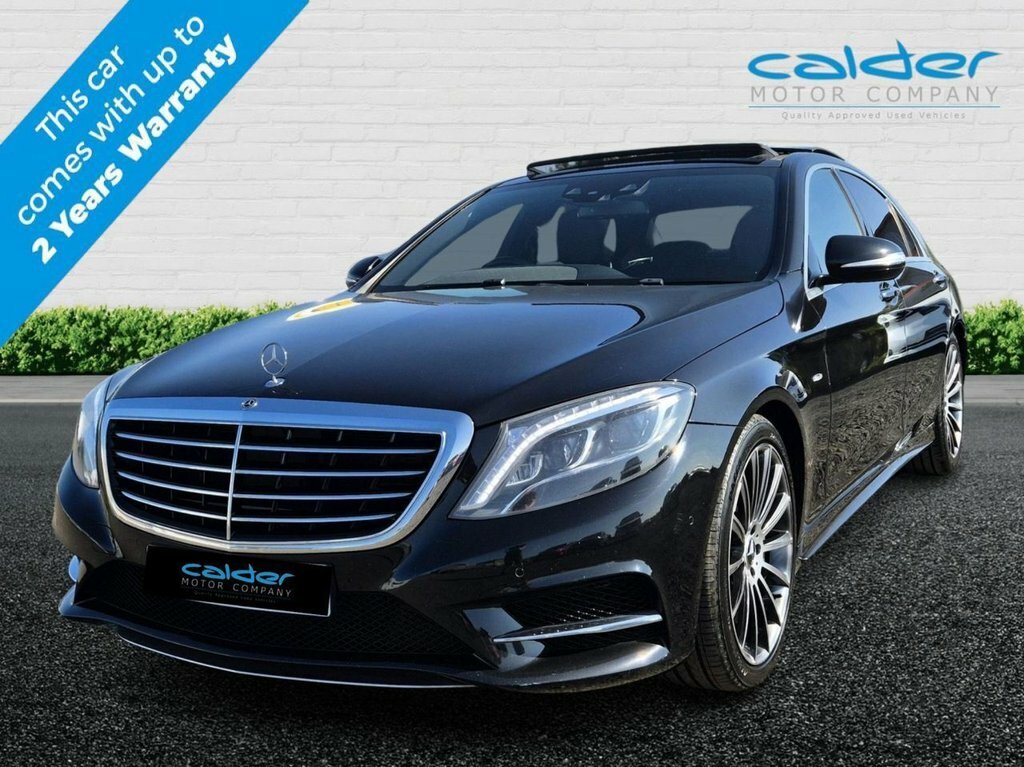 Mercedes-Benz S Class 3.0 S350ld V6 Amg Line Saloon G-tronic Black