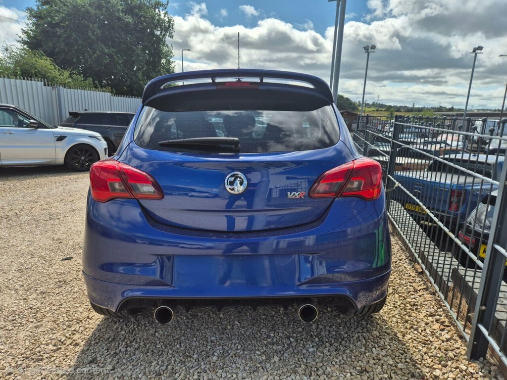 Vauxhall Corsa 1.6I Turbo Vxr Hatchback Euro 6 Blue #6