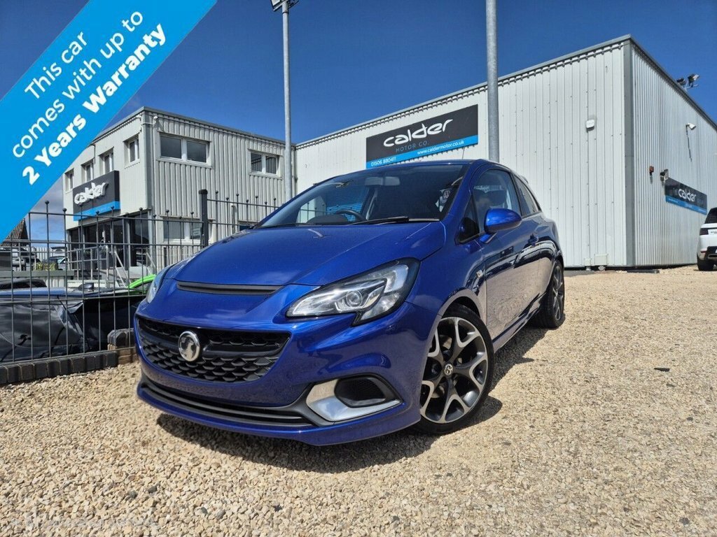 Vauxhall Corsa 1.6I Turbo Vxr Hatchback Euro 6 Blue