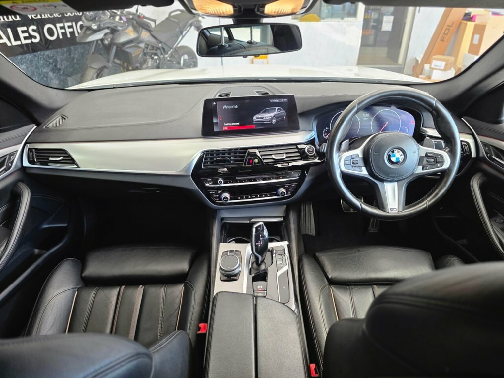 BMW 5 Series 2L M Sport LE19VBA White #3