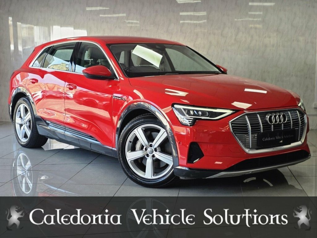 Audi E-tron Suv Red