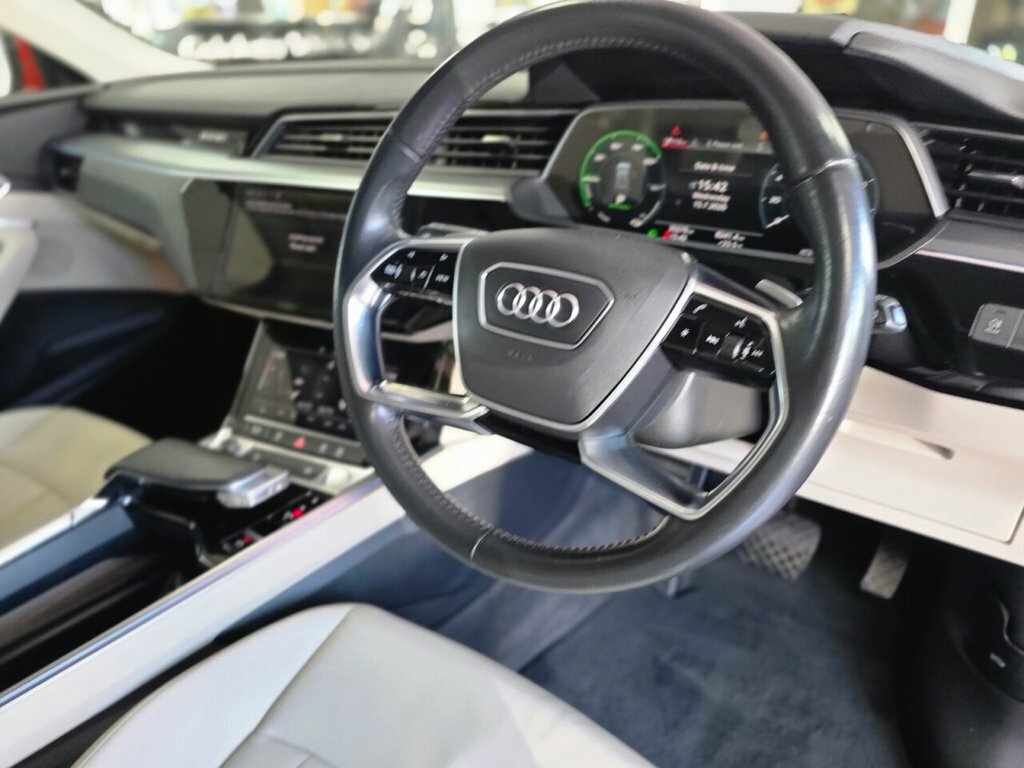 Audi E-tron Suv Red #5