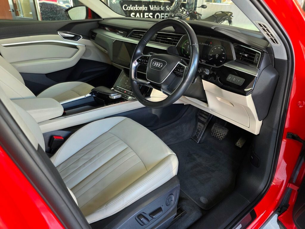 Audi E-tron Suv Red #3