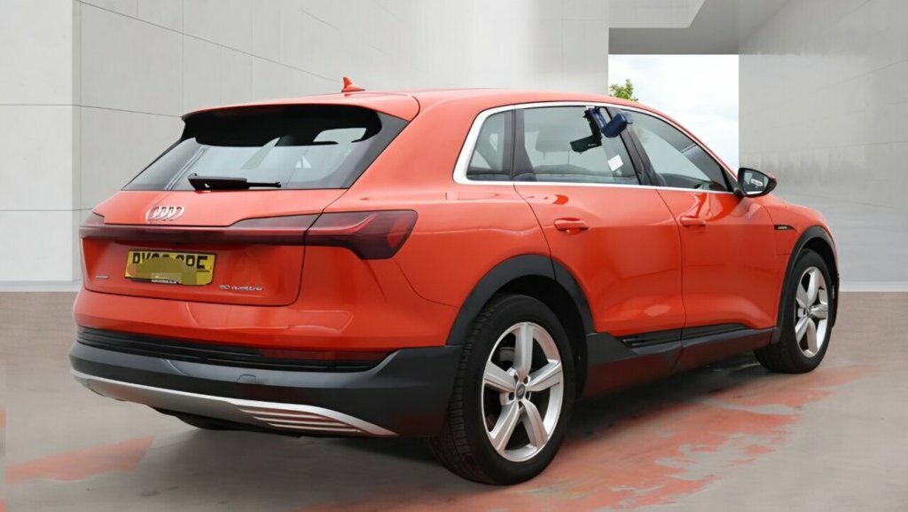 Audi E-tron Suv Red #4
