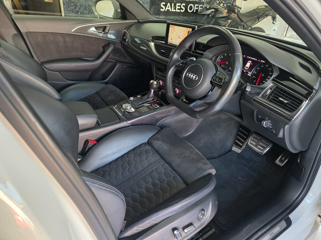 Audi RS6 Avant 4L Performance White #5
