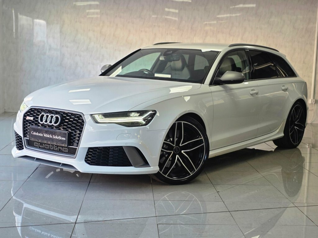 Audi RS6 Avant 4L Performance White #2