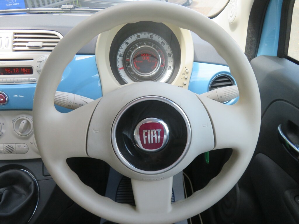 Fiat 500 1.2 S Hatchback Euro 5 Ss 69 Black #17