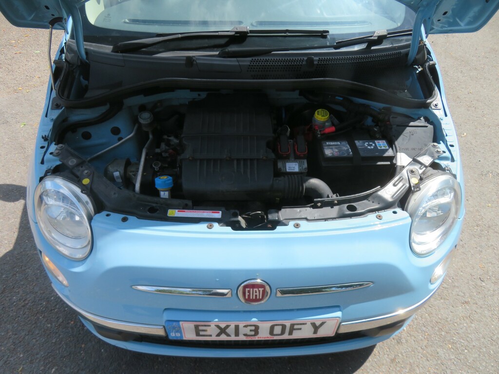 Fiat 500 1.2 S Hatchback Euro 5 Ss 69 Black #9