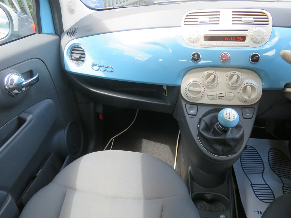 Fiat 500 1.2 S Hatchback Euro 5 Ss 69 Black #15